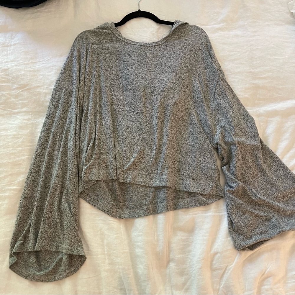 Cropped hoodie